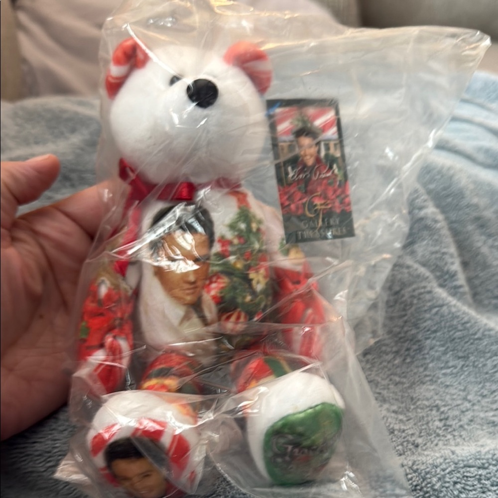 Elvis Presley Christmas Teddy Bear